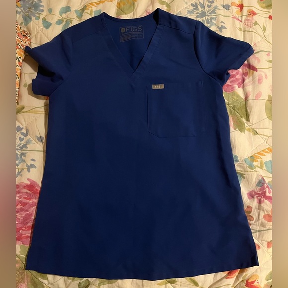 Figs Other Figs Winning Blue Top Poshmark